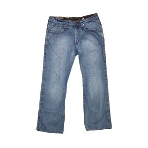 Buffalo David Bitton Y2K Baggy Skater Jeans 36X 32 Zip Fly